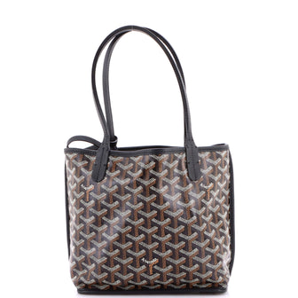 Goyard Anjou Reversible Tote Coated Canvas Mini