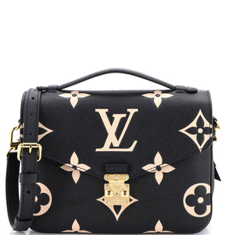 Louis Vuitton Pochette Metis Bicolor Monogram Empreinte Giant