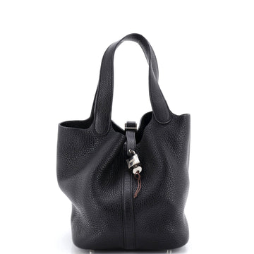 Hermes Picotin Lock Bag Clemence MM