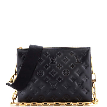 Louis Vuitton Coussin Bag Monogram Embossed Lambskin PM