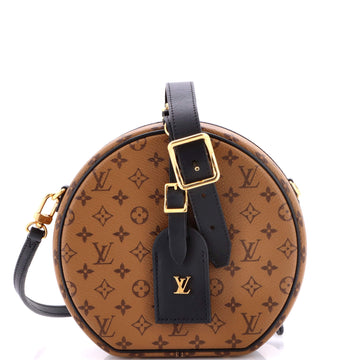 Louis Vuitton Petite Boite Chapeau Bag Reverse Monogram Canvas