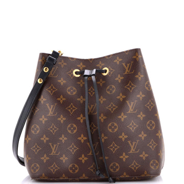 Louis Vuitton NeoNoe Handbag Monogram Canvas with Leather MM