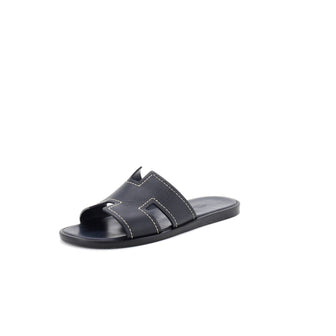 Hermes Men's Izmir Slide Sandals Leather