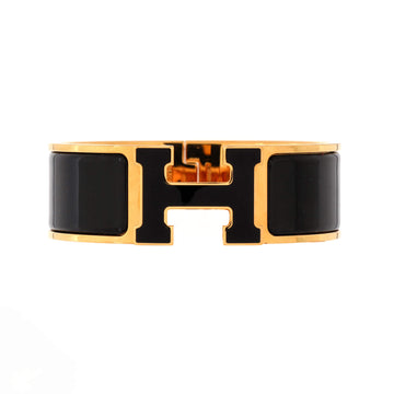 Hermes Clic H Bracelet Enamel Wide