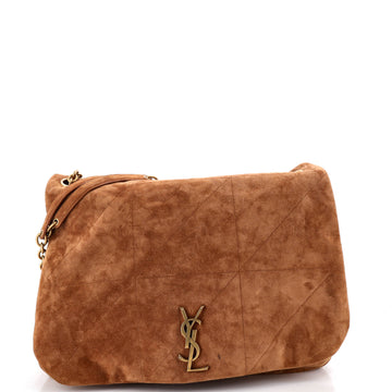 Saint Laurent Jamie 4.3 Shoulder Bag Quilted Suede Large
