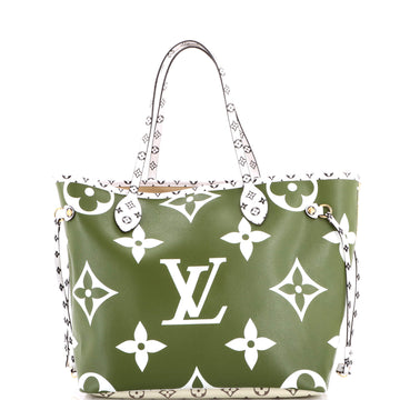 Louis Vuitton Neverfull NM Tote Limited Edition Colored Monogram Giant MM