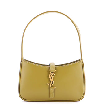 Saint Laurent Le 5 a 7 Hobo Leather Mini