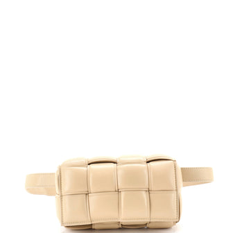 Bottega Veneta Cassette Belt Bag Padded Intrecciato Leather