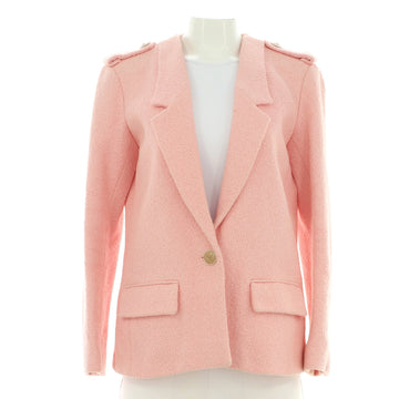 Chanel Women's Single Button Blazer Tweed