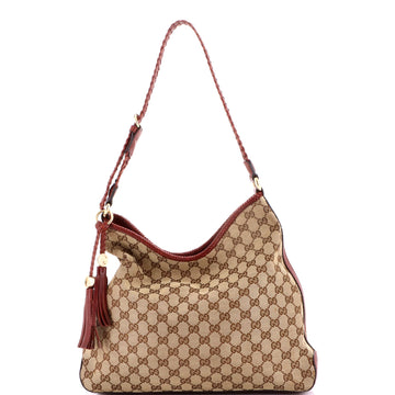 Gucci Marrakech Hobo GG Canvas Medium