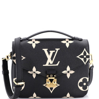 Louis Vuitton Pochette Metis Bicolor Monogram Empreinte Giant