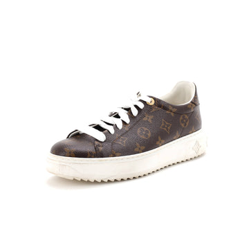 Louis Vuitton Women's Time Out Sneakers Monogram Canvas