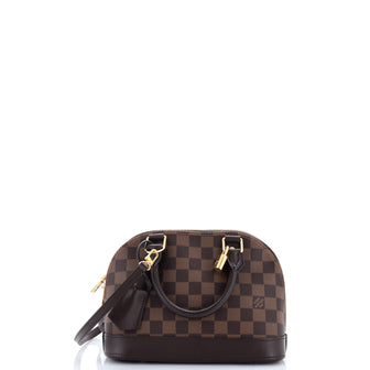 Louis Vuitton Alma Handbag Damier BB