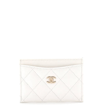 Chanel Classic Card Holder Quilted Caviar