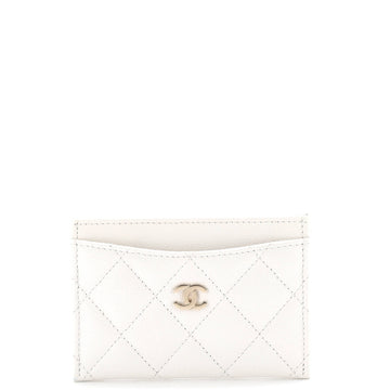 Chanel Classic Card Holder Quilted Caviar