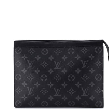 Louis Vuitton Pochette Voyage Monogram Eclipse Canvas MM
