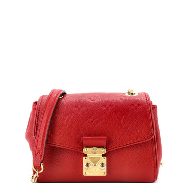 Louis Vuitton Saint Germain Handbag Monogram Empreinte Leather BB