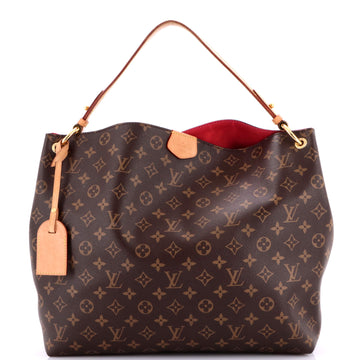 Louis Vuitton Graceful Handbag Monogram Canvas MM