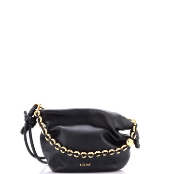 Loewe Flamenco Knot Chain Purse Bag Leather Mini