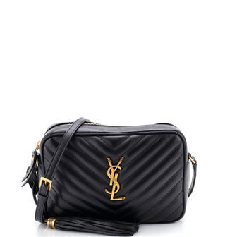 Saint Laurent Lou Camera Bag Matelasse Chevron Leather Small