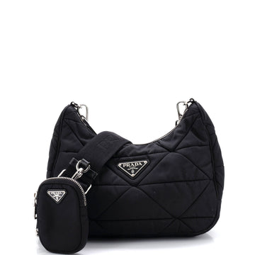 Prada Re-Edition Shoulder Bag Quilted Tessuto Small