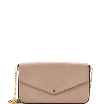 Louis Vuitton Felicie Pochette Monogram Empreinte Leather