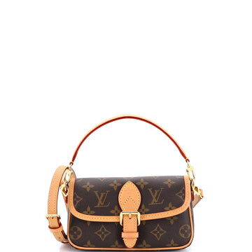 Louis Vuitton Diane NM Handbag Monogram Canvas Nano