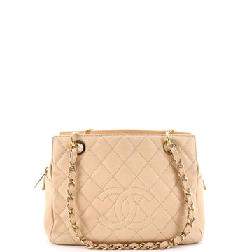 Chanel Petite Timeless Tote Quilted Caviar