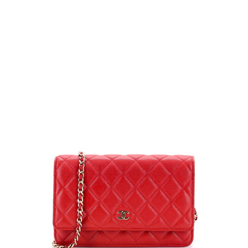 Chanel Wallet on Chain Quilted Caviar