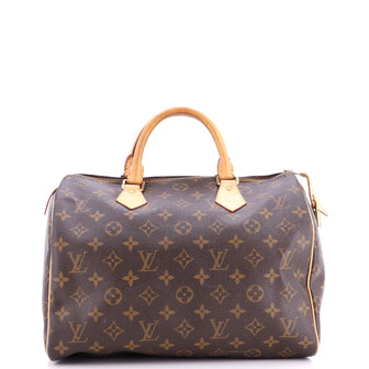 Louis Vuitton Speedy Bandouliere Bag Monogram Canvas 30