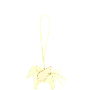 Hermes Monochrome Pegase Rodeo Bag Charm Leather PM