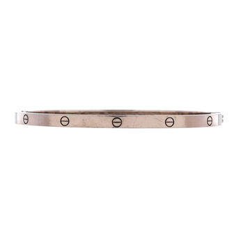 Cartier Love Bracelet 18K White Gold Small