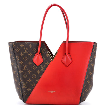 Louis Vuitton Kimono Handbag Monogram Canvas and Leather MM