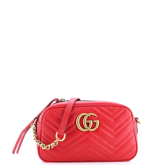 Gucci GG Marmont Shoulder Bag Matelasse Leather Mini