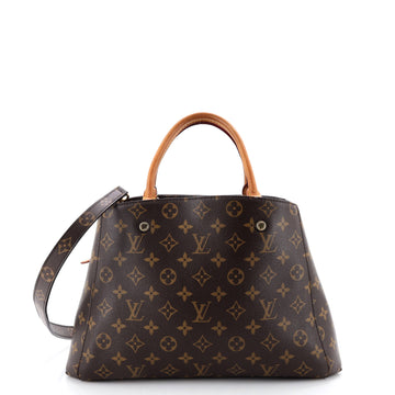 Louis Vuitton Montaigne Handbag Monogram Canvas MM