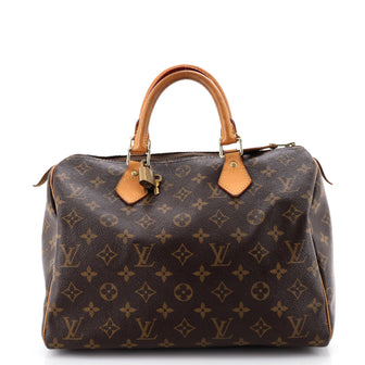 Louis Vuitton Speedy Handbag Monogram Canvas 30