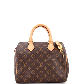 Louis Vuitton Speedy Handbag Monogram Canvas 25