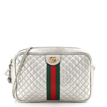 Gucci Trapuntata Camera Bag Quilted Leather Small