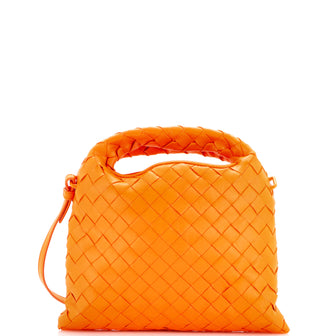 Bottega Veneta Hop Top Handle Bag Intrecciato Nappa Mini