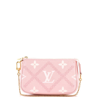 Louis Vuitton Pochette Accessoires Monogram Empreinte Giant Broderies Mini