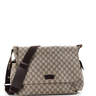 Gucci Diaper Bag GG Coated Canvas