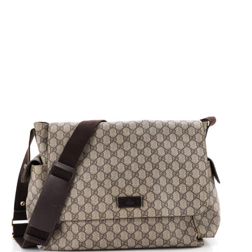 Gucci Diaper Bag GG Coated Canvas