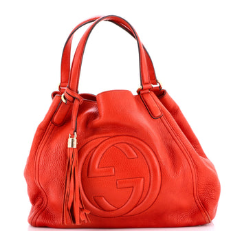 Gucci Soho Shoulder Bag Leather Medium