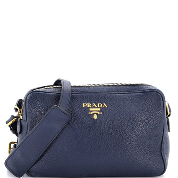Prada Double Zip Camera Bag Vitello Phenix Medium
