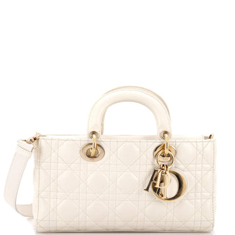 Christian Dior Lady D-Joy Bag Cannage Quilt Lambskin Medium