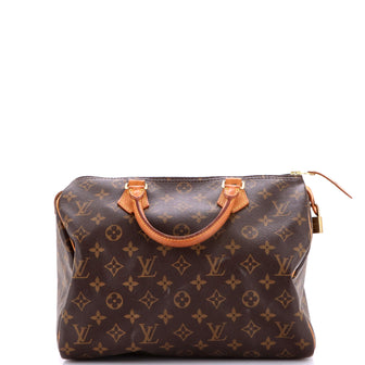 Louis Vuitton Speedy Handbag Monogram Canvas 30