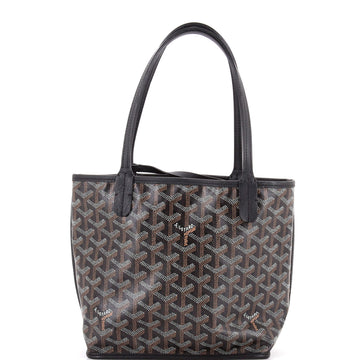 Goyard Anjou Reversible Tote Coated Canvas Mini