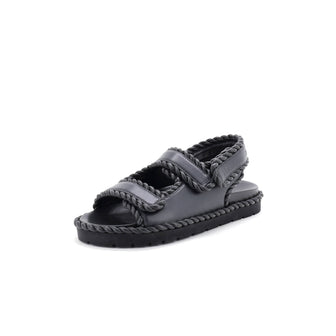 Bottega Veneta Women's Jack Slingback Sport Sandals Leather