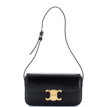Celine Triomphe East-West Shoulder Bag Smooth Calfskin