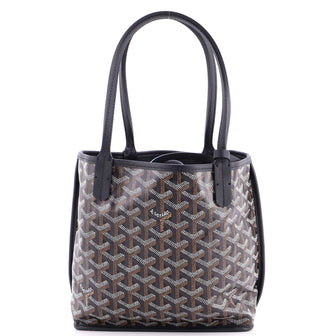 Goyard Anjou Reversible Tote Coated Canvas Mini